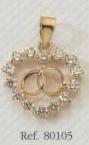 colgante corazon alianzas